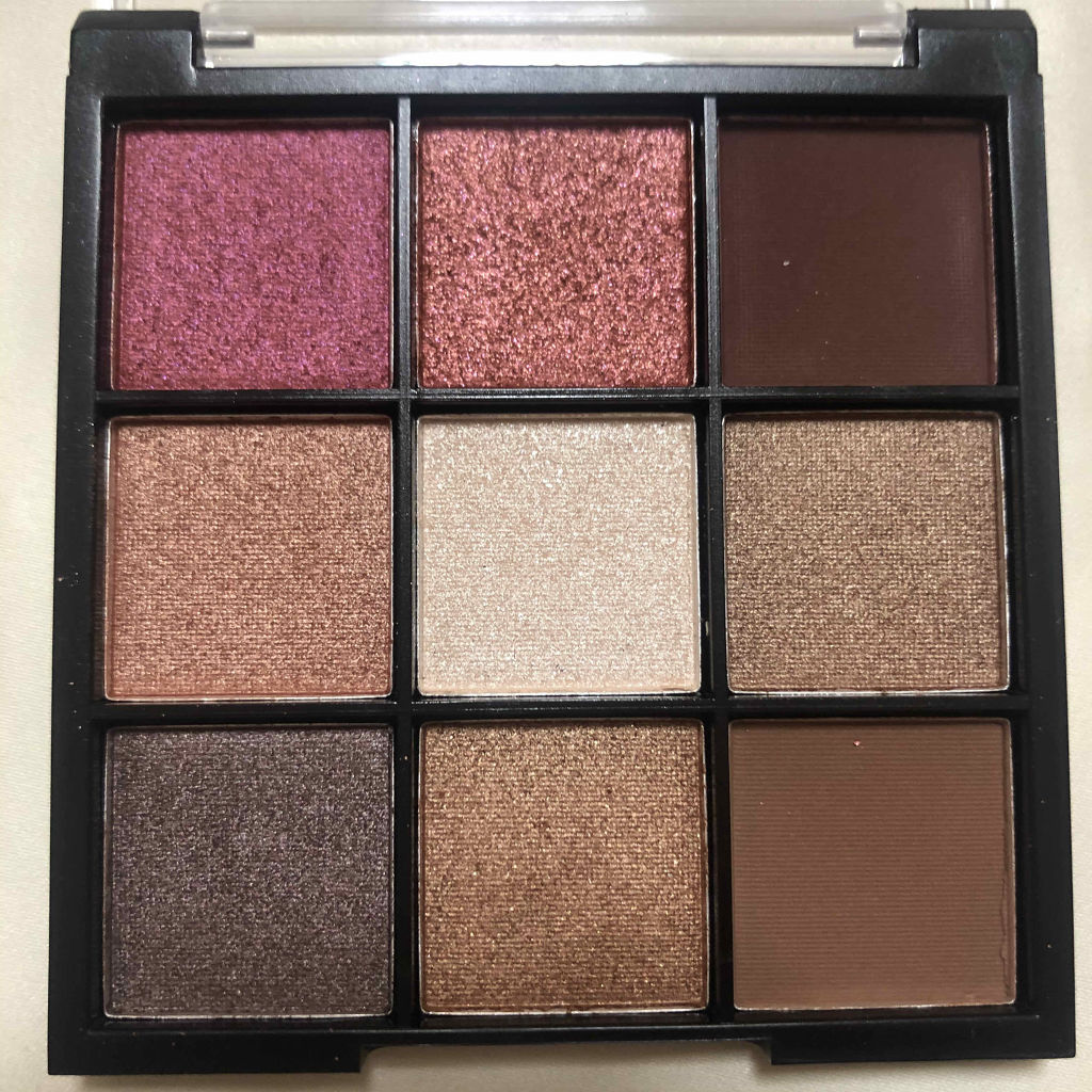 UR GLAM　BLOOMING EYE COLOR PALETTE/U R GLAM/アイシャドウパレットを使ったクチコミ（3枚目）
