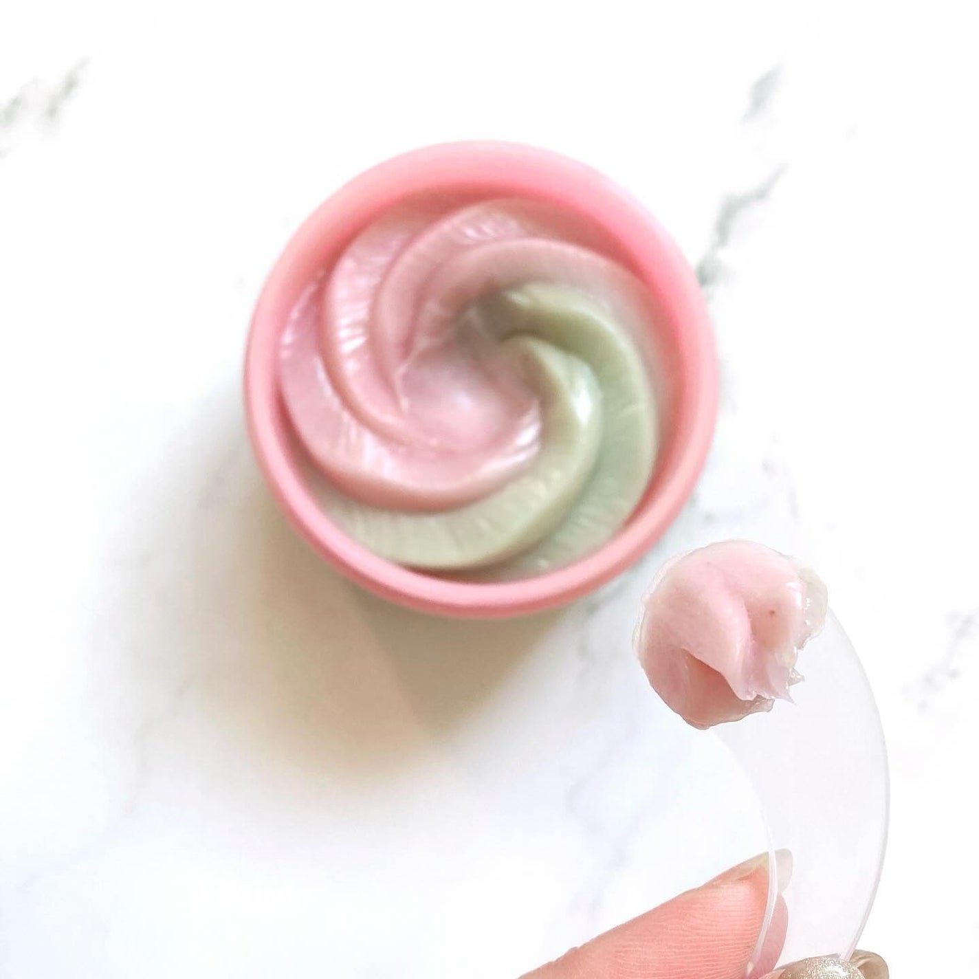 ピンクアロエメレンゲクレンザー/APRILSKIN/その他洗顔料を使ったクチコミ(3枚目)