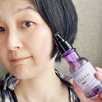 リアス ディープ モイスチャー シカ ヘアオイル/riasu/ヘアミルクを使ったクチコミ(3枚目)