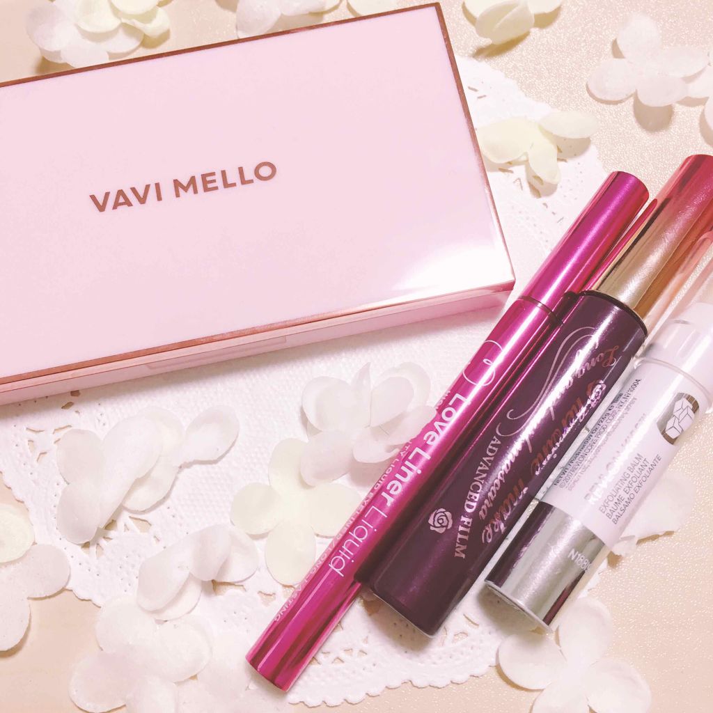 バレンタインボックス3ローズモーメント/VAVI MELLO/アイシャドウパレットを使ったクチコミ（2枚目）