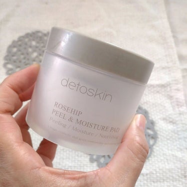 ROSEHIP PEEL & MOISTURE PAD/DETOSKIN/その他スキンケアを使ったクチコミ（1枚目）