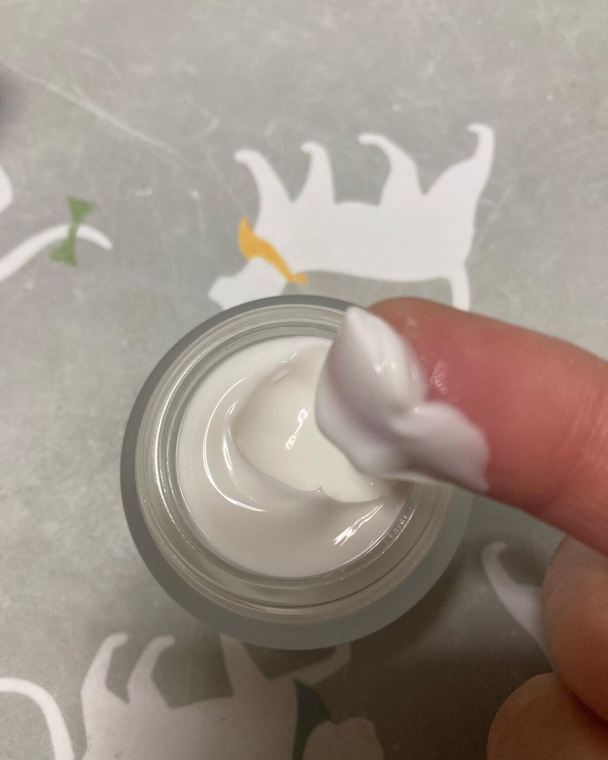 にゃんこ on LIPS 「BYAKURANW・Jクリーム試してみました。ヒアルロン酸配合..」(7枚目)