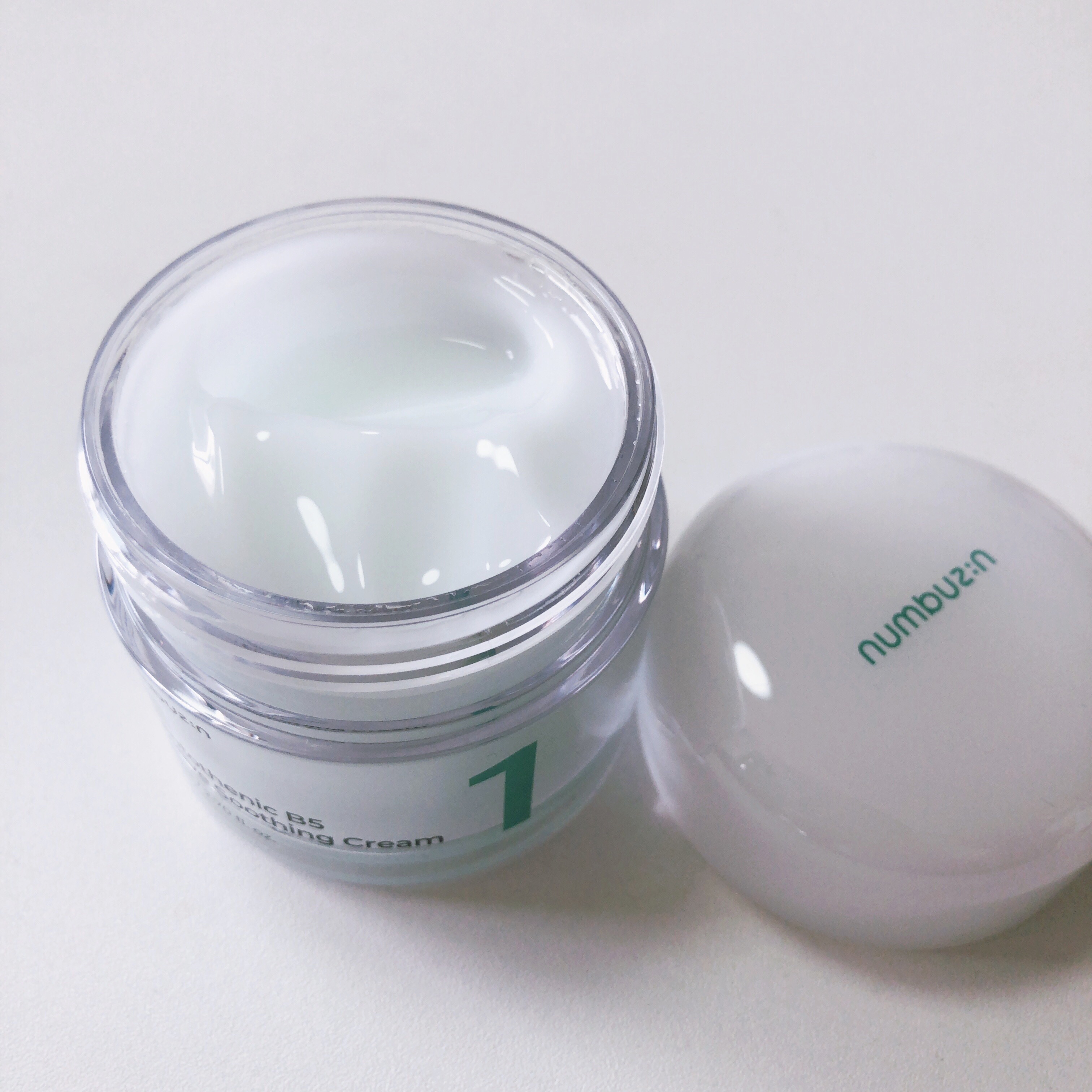 1番 塗るパントテン酸スージングクリーム/numbuzin/フェイスクリームを使ったクチコミ（1枚目）