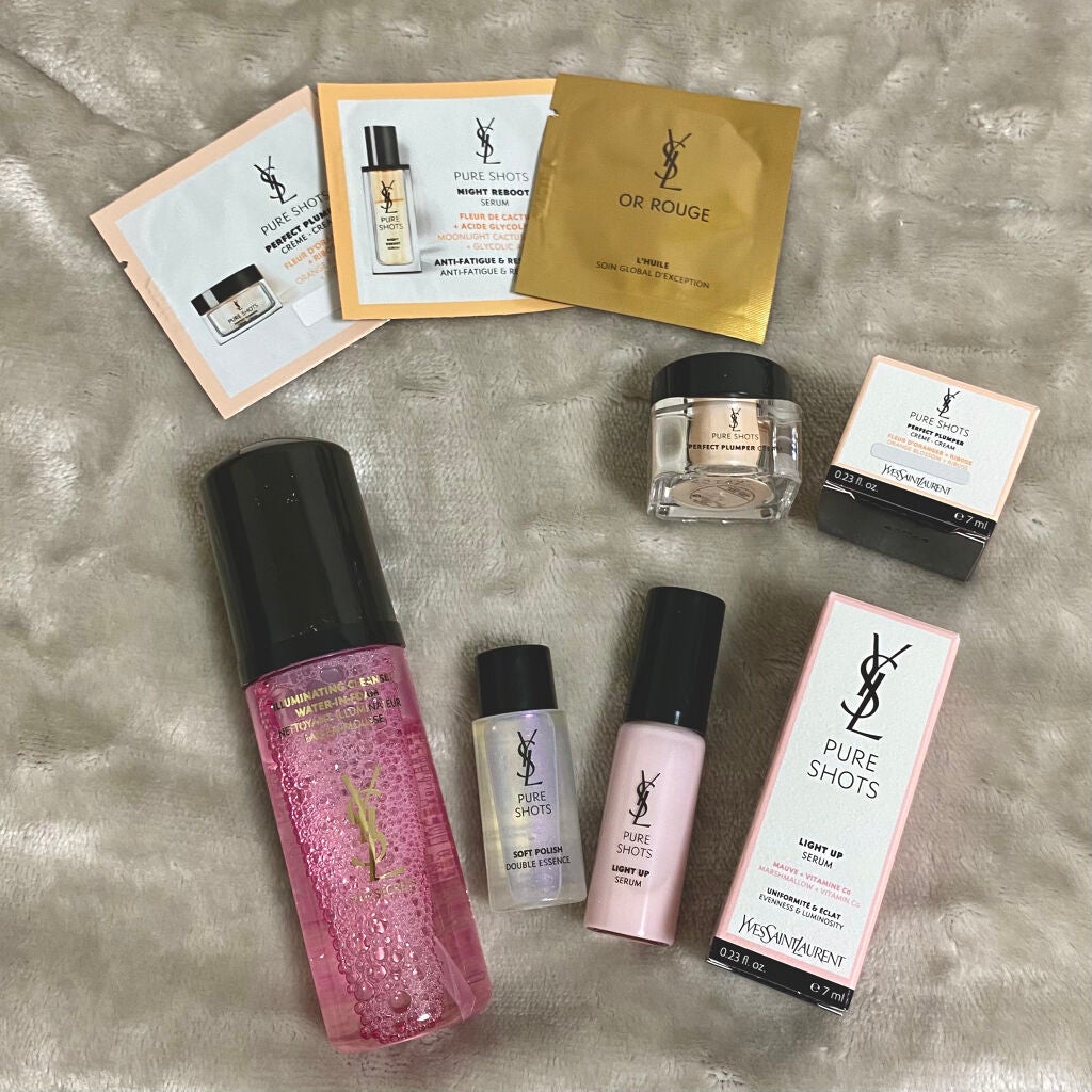 ピュアショット ナイト リチャージセラム/YVES SAINT LAURENT BEAUTE/美容液を使ったクチコミ(2枚目)