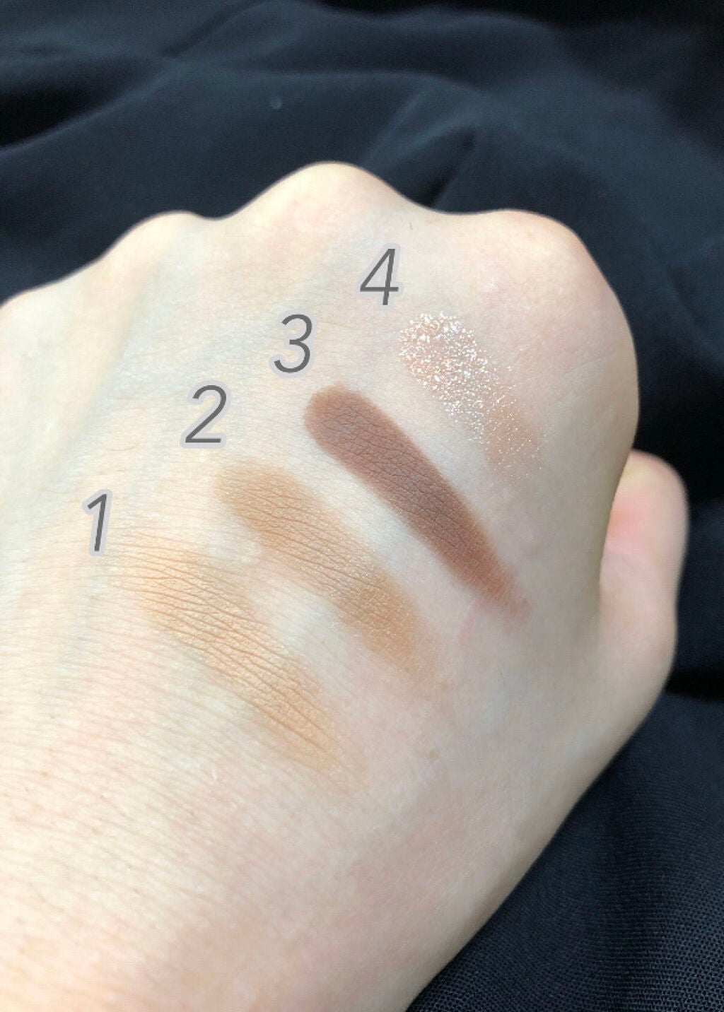 ベターザンアイズ/rom&nd/アイシャドウパレットを使ったクチコミ(3枚目)