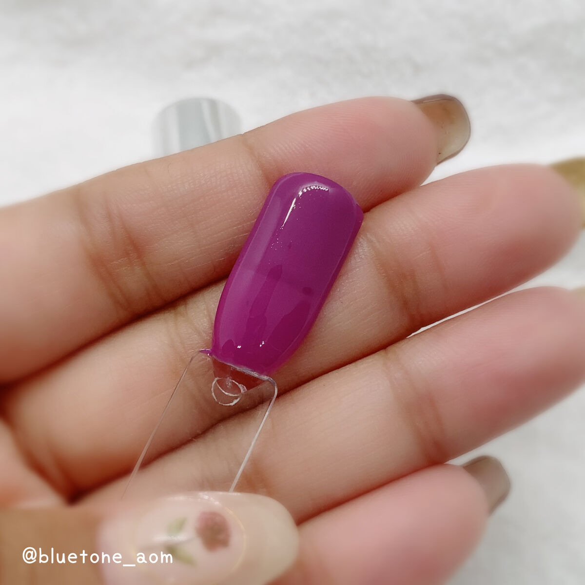 ジェルネイル（ライト対応）/セリア/ジェルネイルを使ったクチコミ（2枚目）