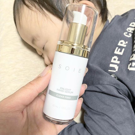 エンライトハンドセラム(ハンド美容液)無香料/SOIE/ハンドクリームを使ったクチコミ(5枚目)