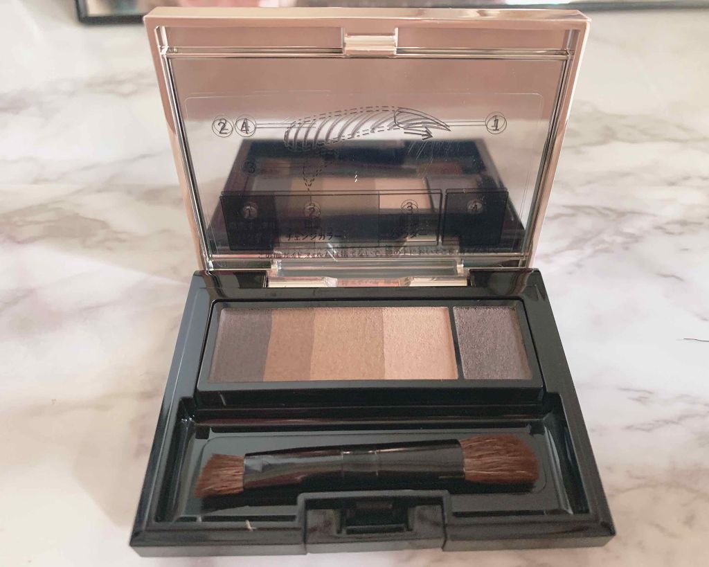 アイブロースタイリング 3D&ケース 限定セット/マキアージュ/パウダーアイブロウを使ったクチコミ(2枚目)