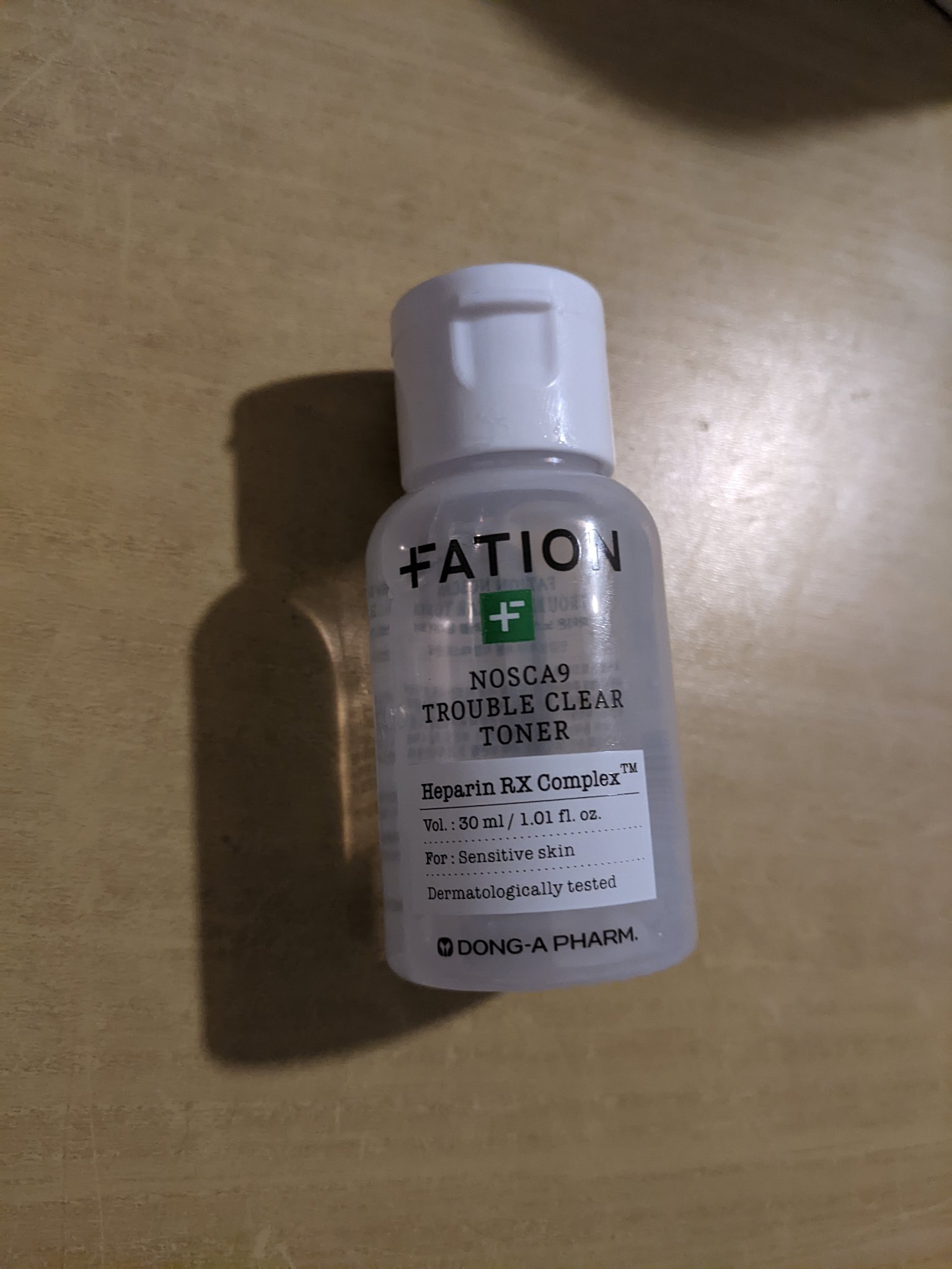 ノスカナインTCトナーS/FATION/化粧水を使ったクチコミ（1枚目）