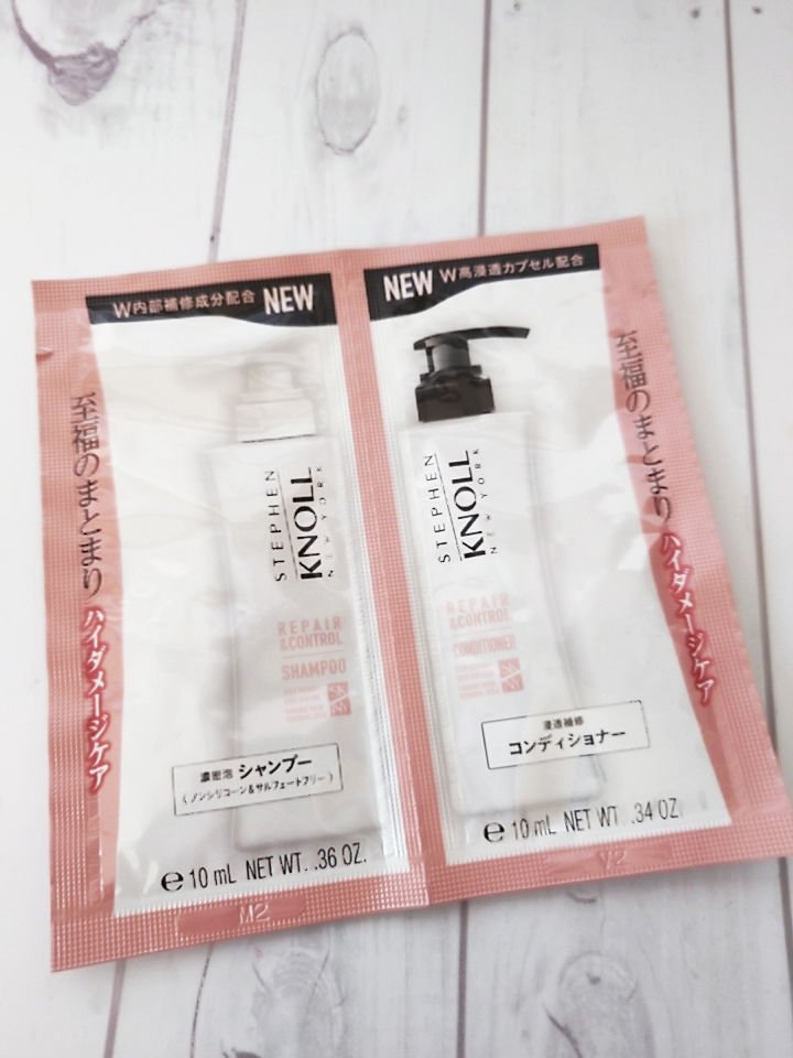 リペアコントロール シャンプー W/コンディショナー W/スティーブンノル ニューヨーク/市販シャンプーを使ったクチコミ（1枚目）
