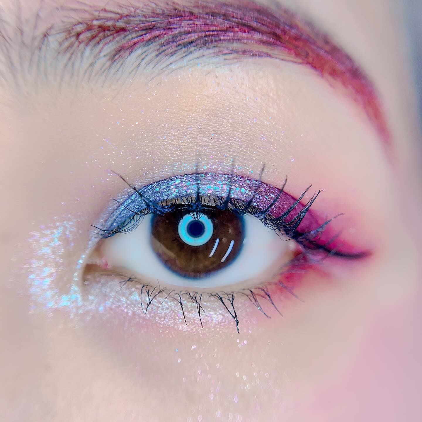 ディオールショウ モノ クルール 162 ブルー バヤデール/Dior/アイシャドウを使ったクチコミ（3枚目）