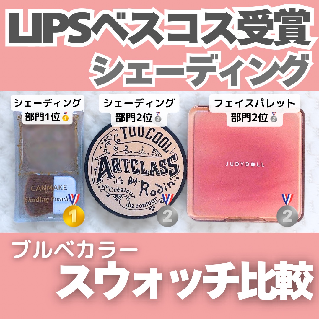 シェーディングパウダー/キャンメイク/シェーディングを使ったクチコミ（1枚目）