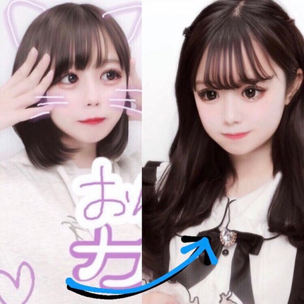 5ピース クリップ ロング ストレートヘアピース/SHEIN/ヘアアクセサリーを使ったクチコミ(4枚目)