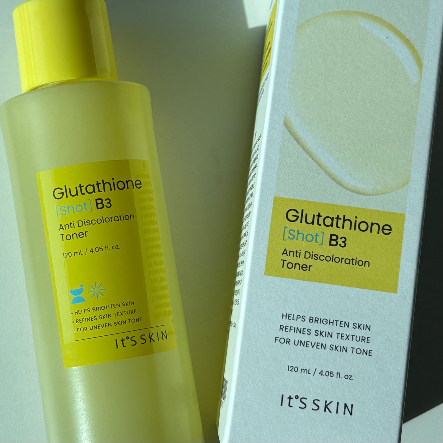 グルタチオンショットB3クリアトーントナー/It's skin/化粧水を使ったクチコミ(1枚目)