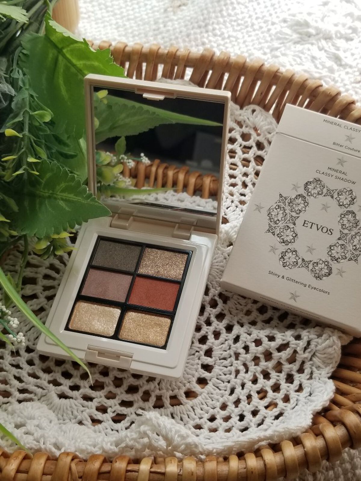 ミネラルクラッシィシャドー2022CF/エトヴォス/アイシャドウパレットを使ったクチコミ(2枚目)