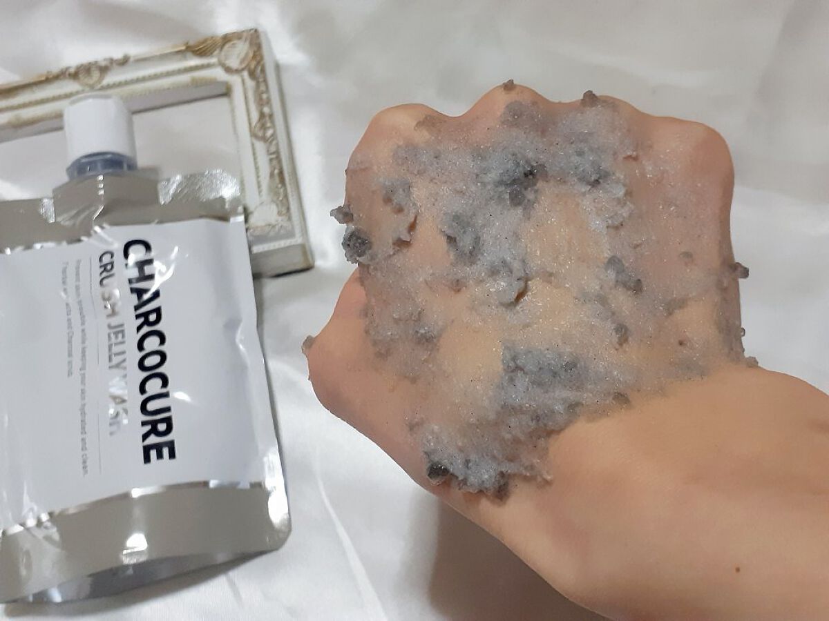 チャコキュア　クラッシュジェリーウォッシュ/山忠/その他洗顔料を使ったクチコミ（3枚目）