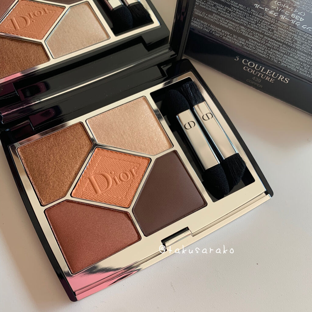 【旧】サンク クルール クチュール 439 コッパー/Dior/アイシャドウパレットを使ったクチコミ（1枚目）
