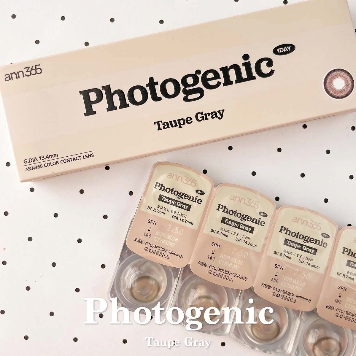 フォトジェニック 1DAY/ANN365LENS/ワンデー(1DAY)カラコンを使ったクチコミ(5枚目)