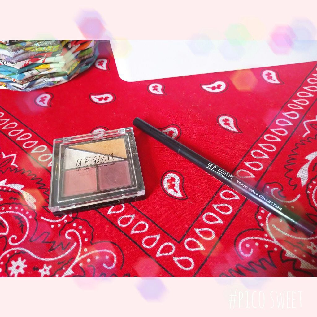 UR GLAM VELVET EYE COLOR PALETTE/U R GLAM/アイシャドウパレットを使ったクチコミ(1枚目)