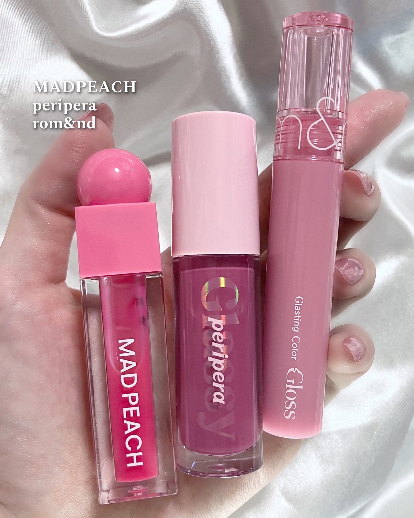 マッドピーチグロウフィットムードグロス 03 DEWY PINK/MAD PEACH/リップグロスを使ったクチコミ（1枚目）