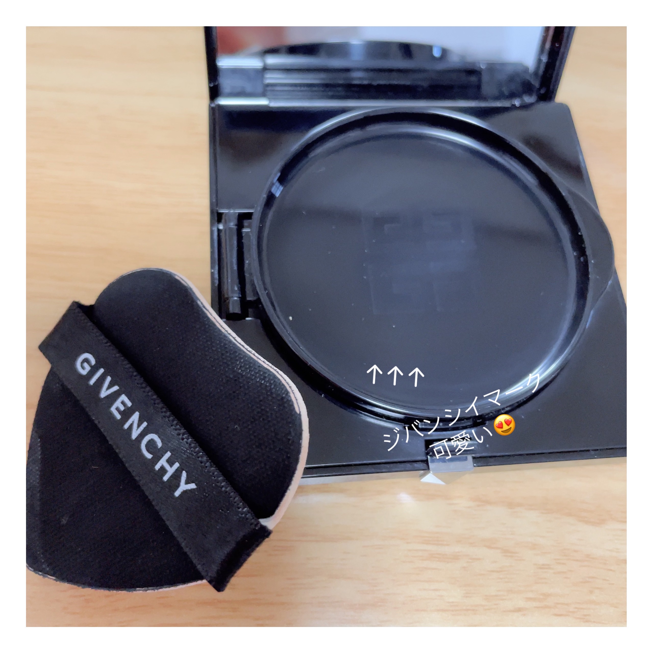 タン・クチュール・クッション C104/GIVENCHY/クッションファンデーションを使ったクチコミ（2枚目）