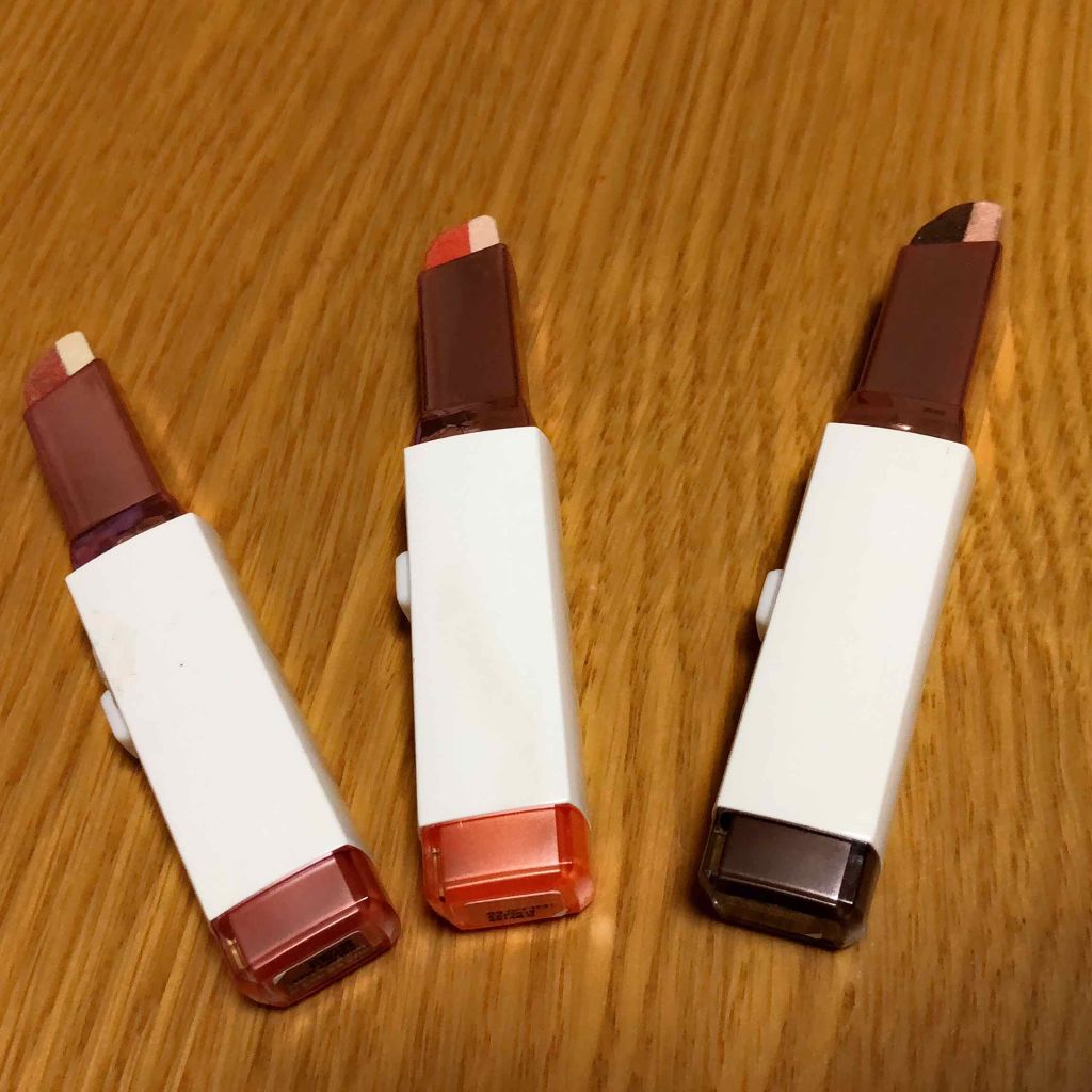 ツートーン シャドウ バー/LANEIGE/スティックアイシャドウを使ったクチコミ（2枚目）