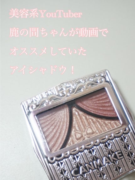 ジューシーピュアアイズ/キャンメイク/アイシャドウパレットを使ったクチコミ(2枚目)