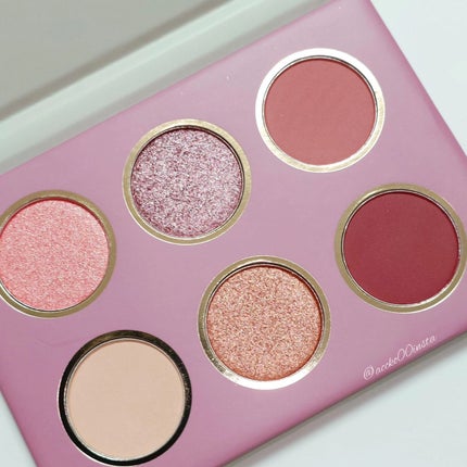 ライプンアイカラーパレット ロージーペタル/FRESHO2/アイシャドウパレットを使ったクチコミ(2枚目)