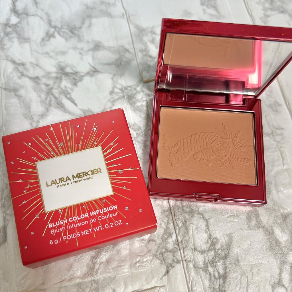 ブラッシュ カラー インフュージョン/ローラ メルシエ/パウダーチークを使ったクチコミ(1枚目)