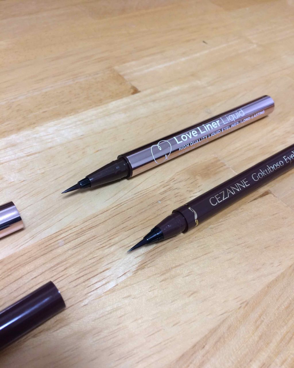 極細 アイライナーR/CEZANNE/リキッドアイライナーを使ったクチコミ(1枚目)