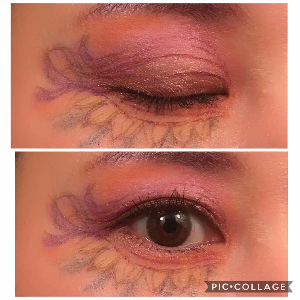 UR GLAM　BLOOMING EYE COLOR PALETTE/U R GLAM/アイシャドウパレットを使ったクチコミ（2枚目）