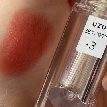  38°C / 99°F Lipstick <TOKYO> +3 CORAL-PINK/UZU BY FLOWFUSHI/口紅を使ったクチコミ（3枚目）