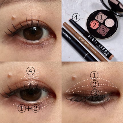 ロングウェア クリーム シャドウ スティック/BOBBI BROWN/スティックアイシャドウを使ったクチコミ(5枚目)