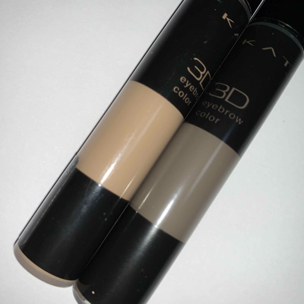 3Dアイブロウカラー/KATE/眉マスカラを使ったクチコミ(2枚目)