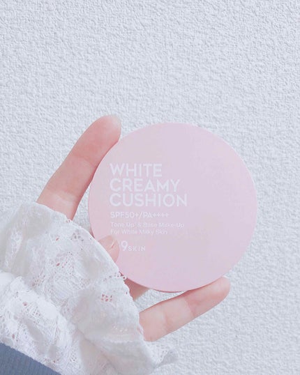 WHITE CREAMY CUSHION(ウユファンデ)/G9SKIN/化粧下地を使ったクチコミ(1枚目)