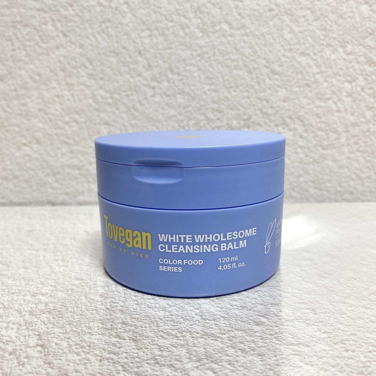 カラーフードシリーズホワイトホールサムクレンジングバーム/Tovegan/クレンジングバームを使ったクチコミ（2枚目）