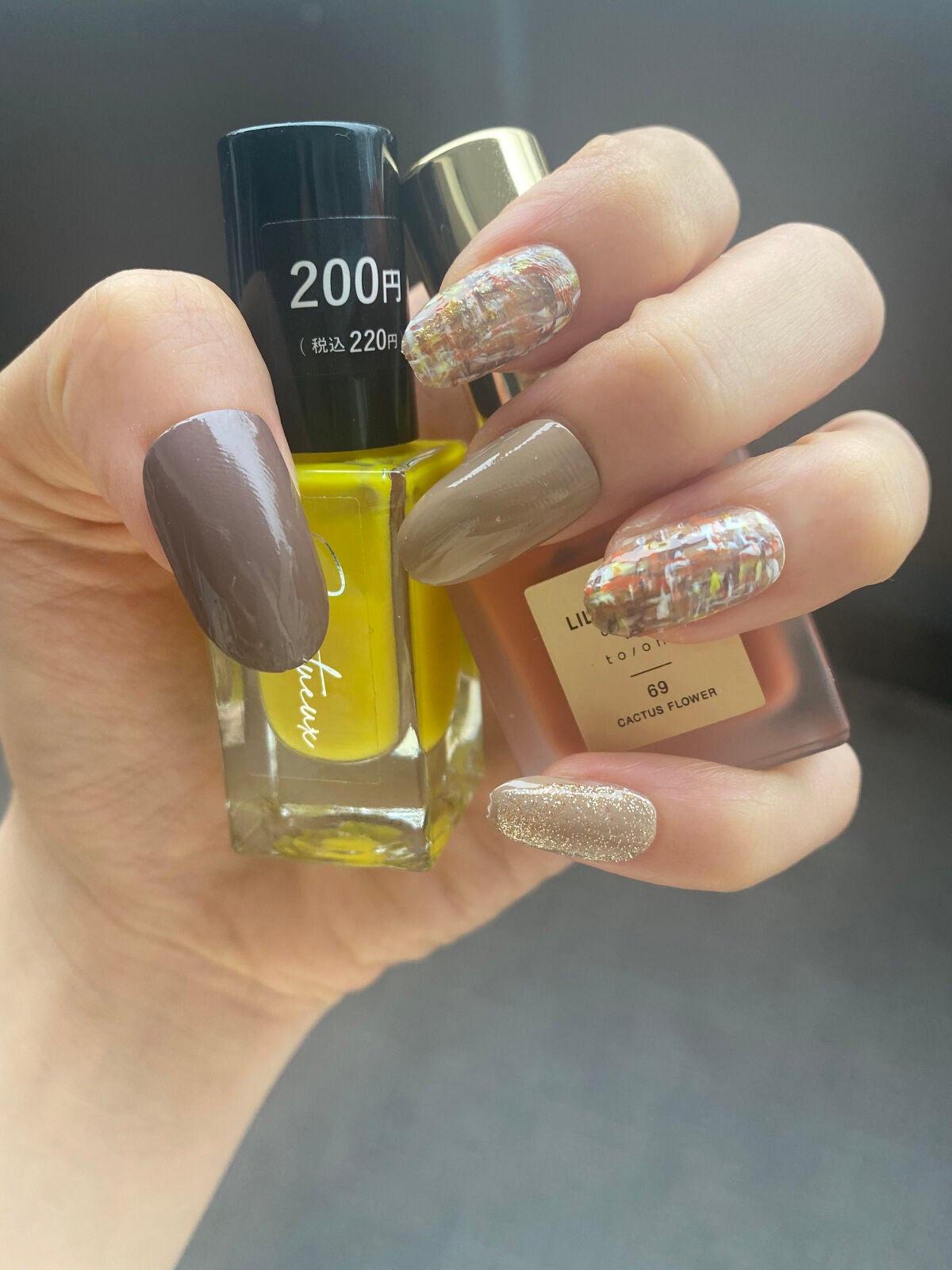 gene TOKYO ネイル/DAISO/マニキュアを使ったクチコミ(4枚目)