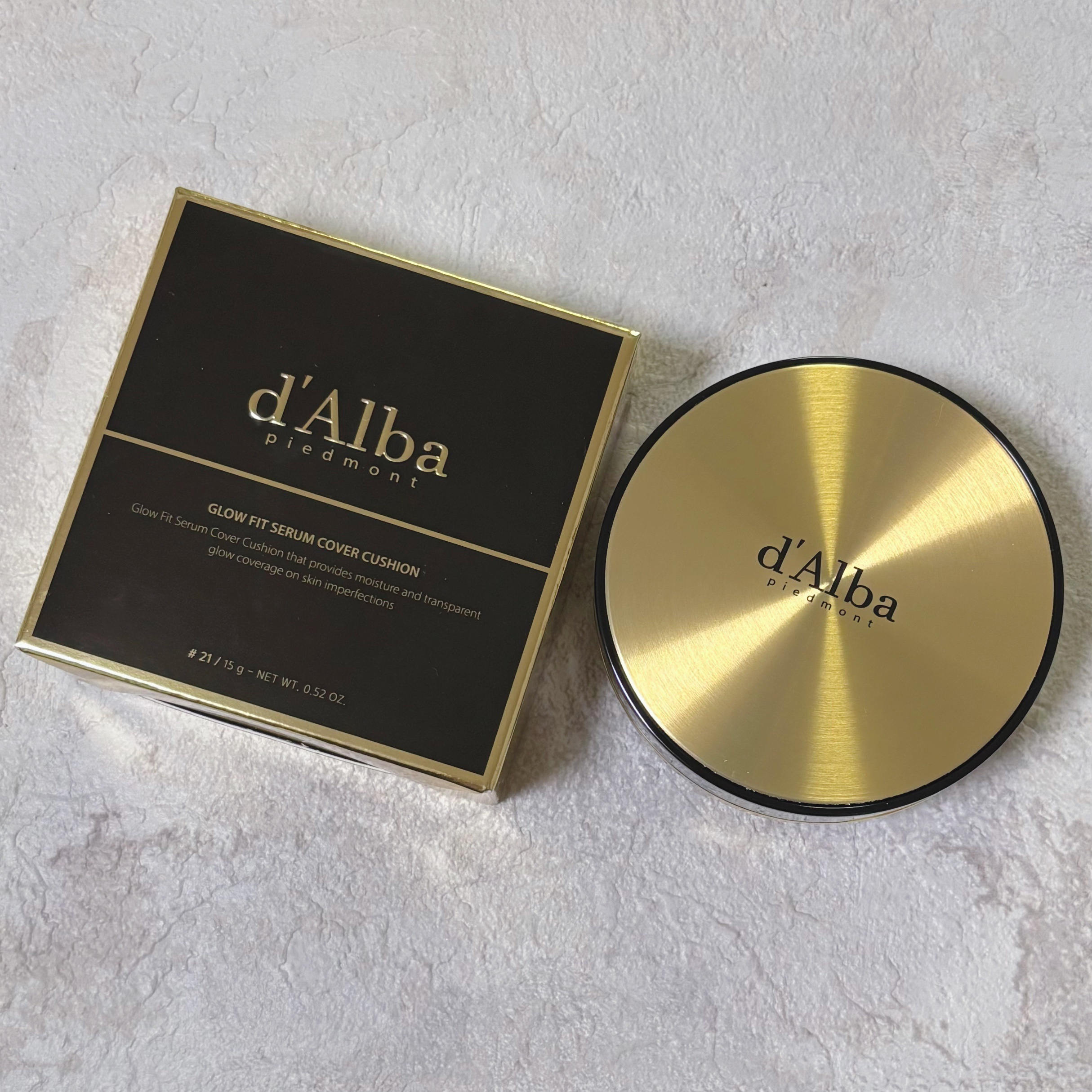 グロウフィットセラムカバークッション/ダルバ/クッションファンデーションを使ったクチコミ（1枚目）