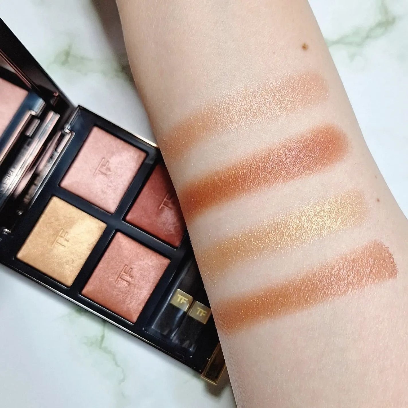 アイ カラー クォード/TOM FORD BEAUTY/アイシャドウパレットを使ったクチコミ(5枚目)