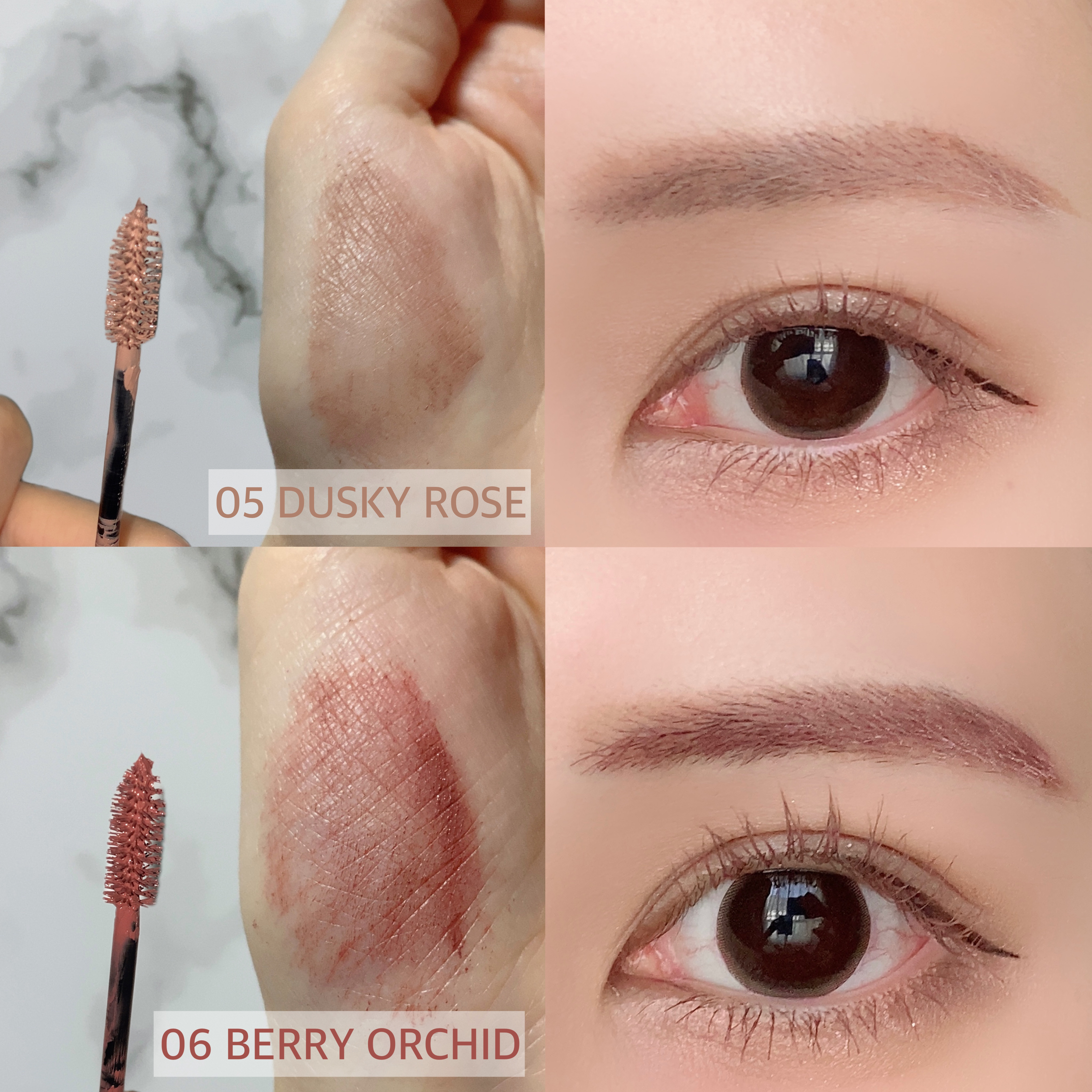 rom&ndのメイクアップ ハンオールフィックスマスカラ＆ハンオール