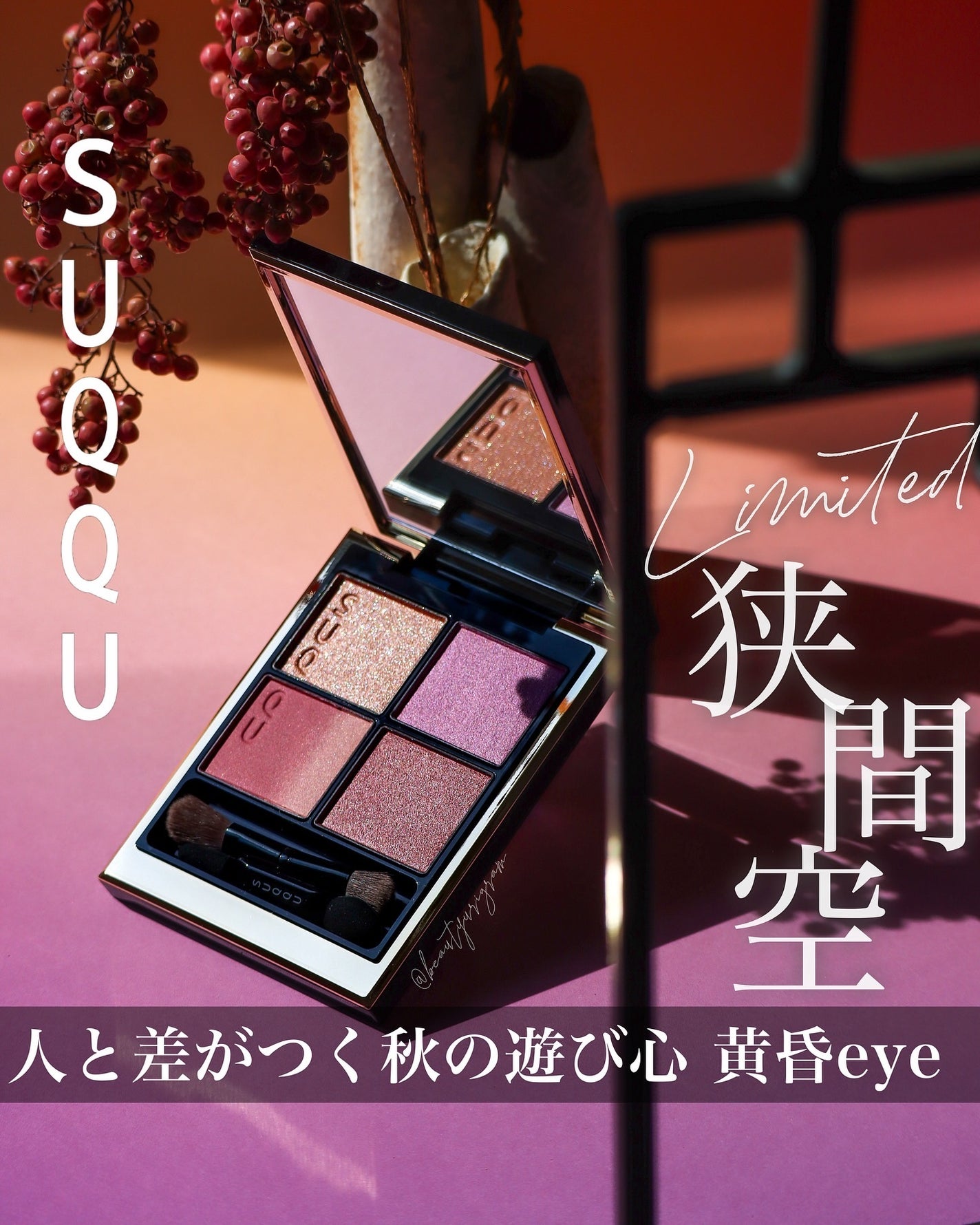 シグニチャー カラー アイズ/SUQQU/アイシャドウパレットを使ったクチコミ(1枚目)