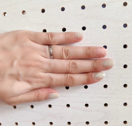 ネイルホリック パステルスノー/ネイルホリック/マニキュアを使ったクチコミ(4枚目)