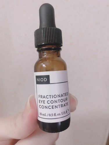 fractionated eye-contour concentrate/NIOD/アイケア・アイクリームを使ったクチコミ（2枚目）