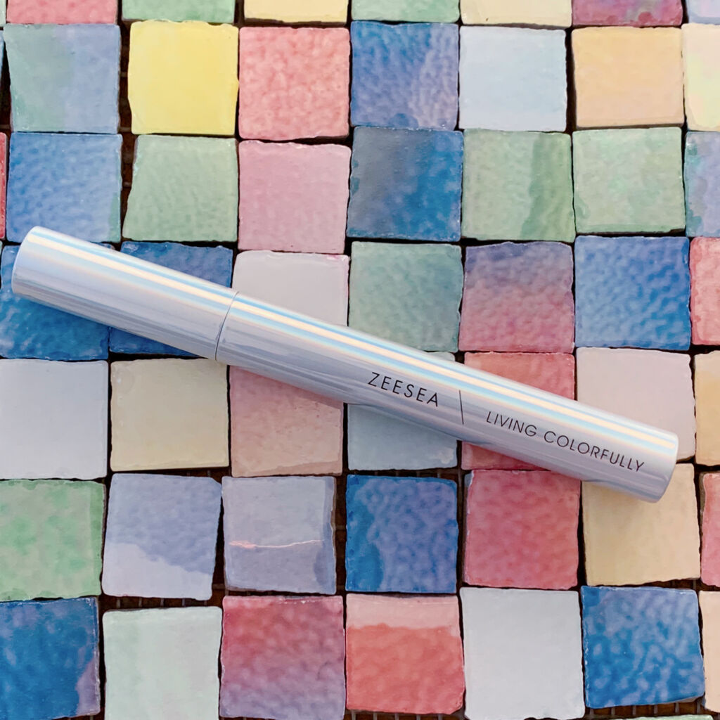 ダイヤモンドシリーズ カラーマスカラ/ZEESEA/マスカラを使ったクチコミ（2枚目）