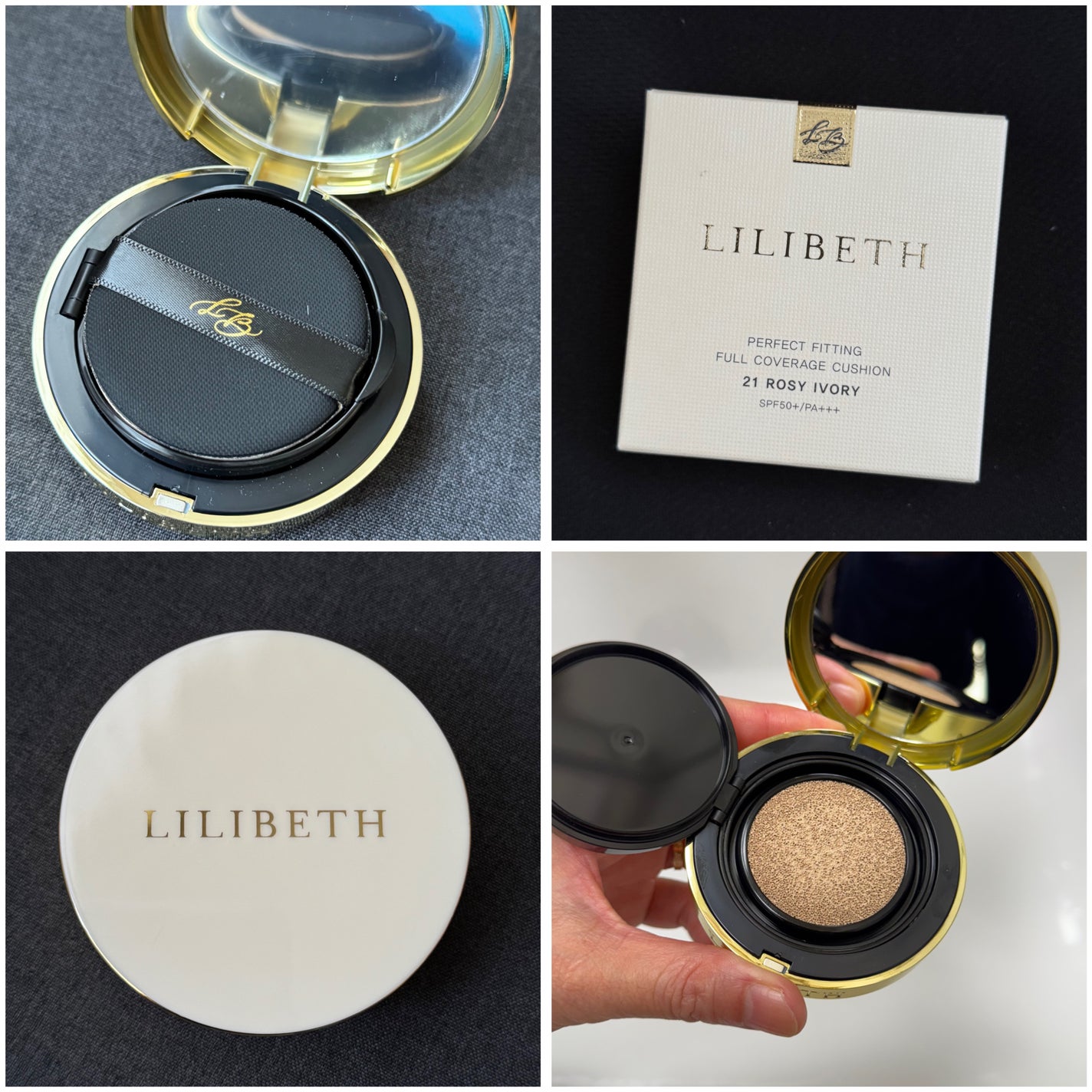 パーフェクティングフィッティング フルカバレッジクッション/LILIBETH/クッションファンデーションを使ったクチコミ(1枚目)