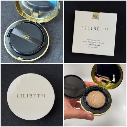 パーフェクティングフィッティング フルカバレッジクッション/LILIBETH/クッションファンデーションを使ったクチコミ(1枚目)