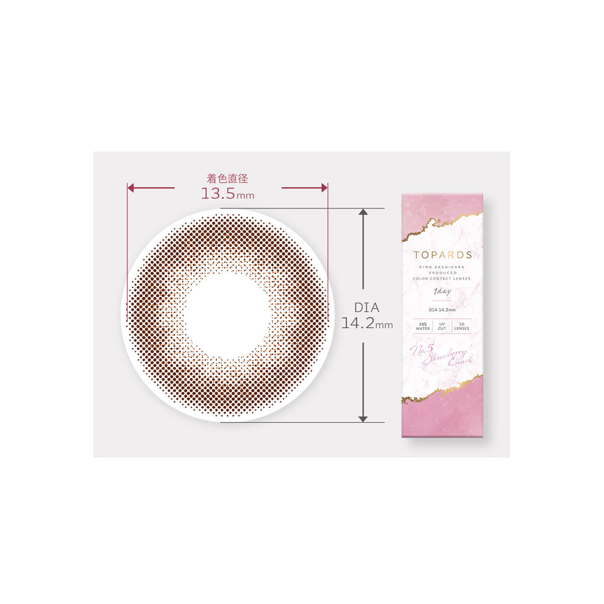 TOPARDS 1day ストロベリークオーツ