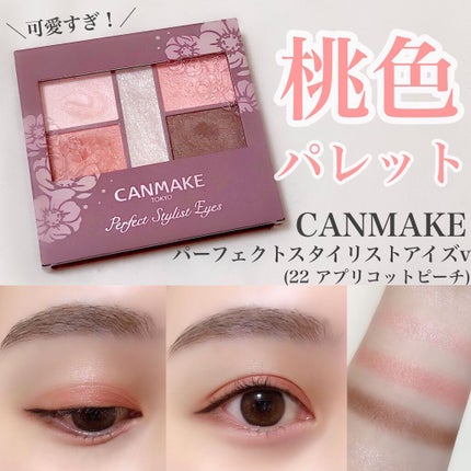 パーフェクトスタイリストアイズ/キャンメイク/アイシャドウパレットを使ったクチコミ(1枚目)