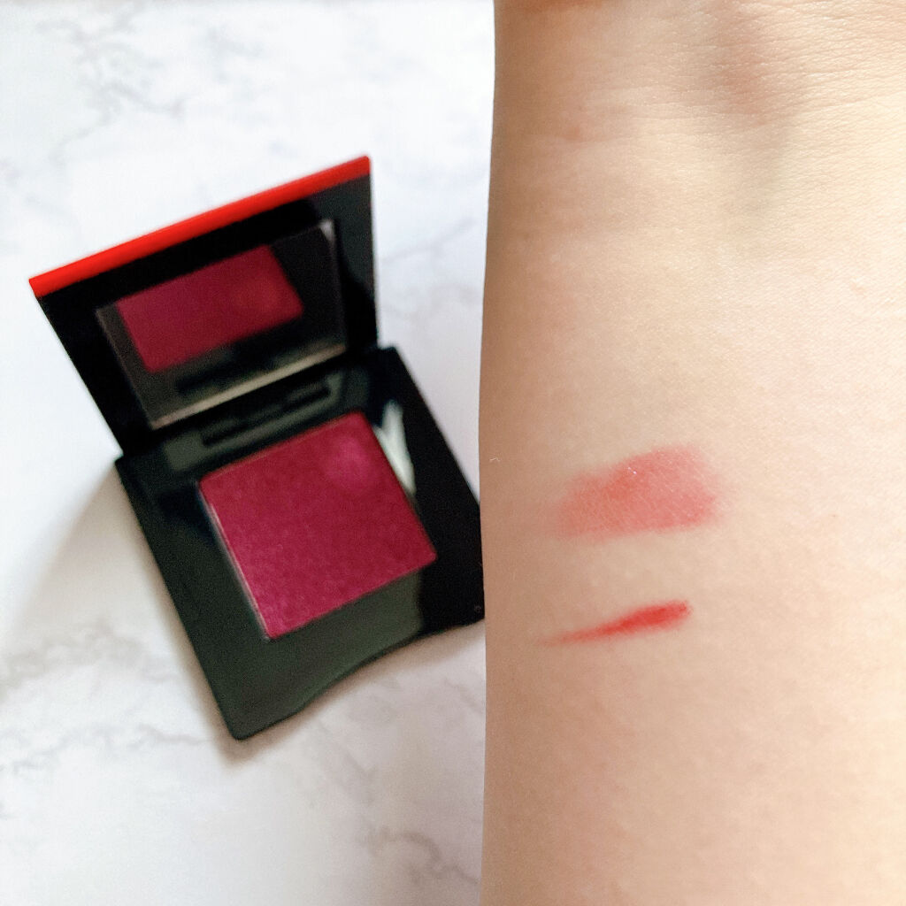 ポップ パウダージェル アイシャドウ/SHISEIDO/単色アイシャドウを使ったクチコミ（2枚目）