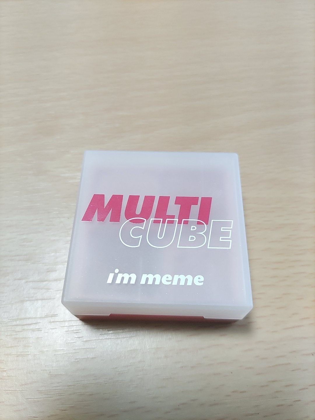 マルチキューブ/i’m meme/アイシャドウパレットを使ったクチコミ(1枚目)